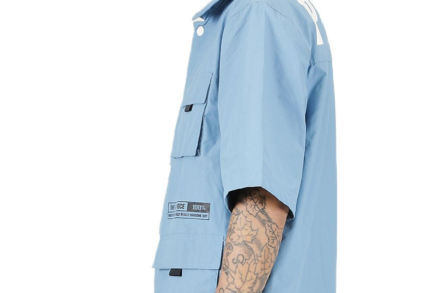 Kloud Men's premium crispy nylon short sleeve coach jacket - Love to KleepMen's JacketKLEEPLove to Kleep