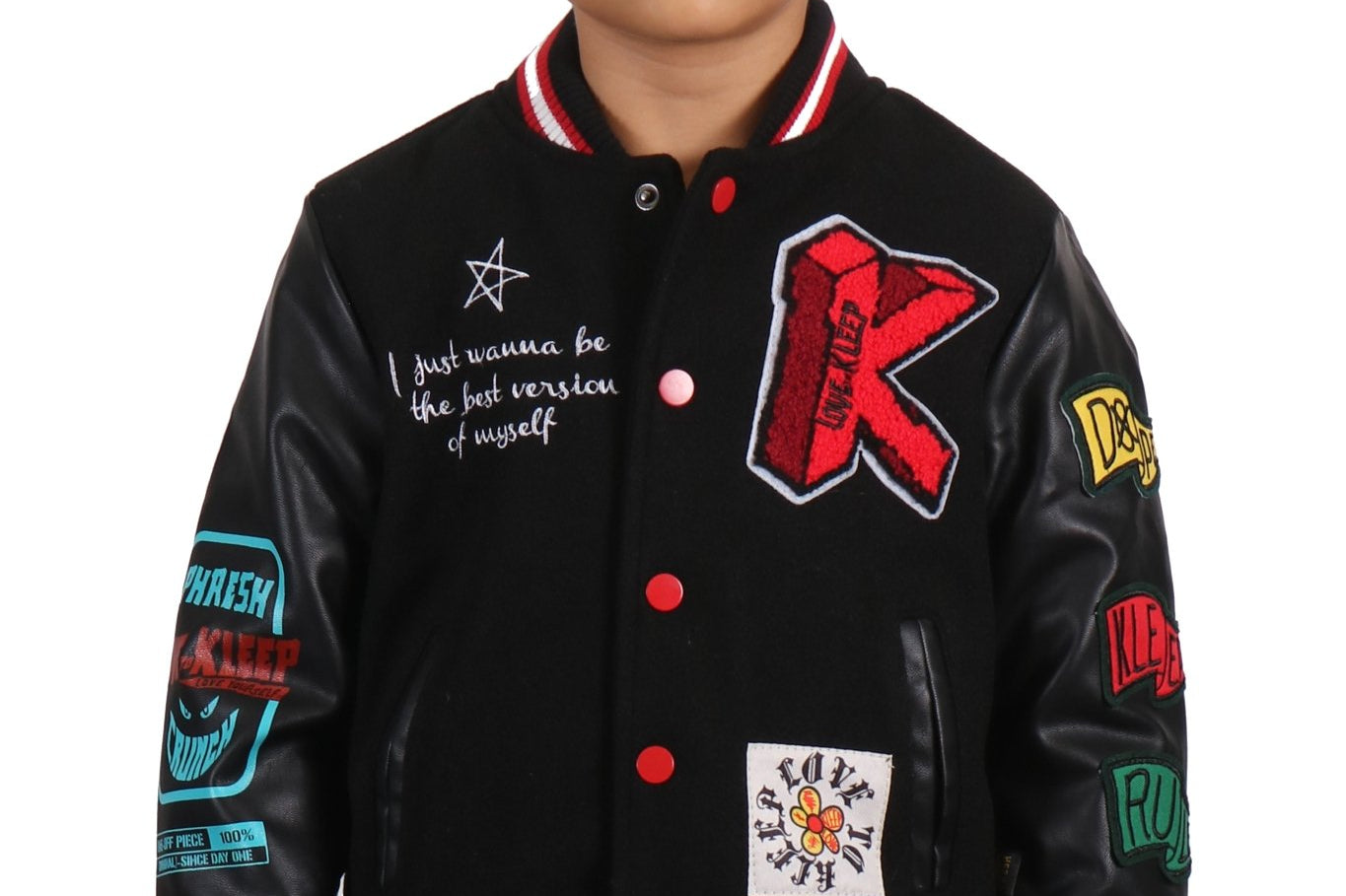IRENE Kid's Varsity Jacket - Love to KleepKid's JacketKLEEPLove to Kleep