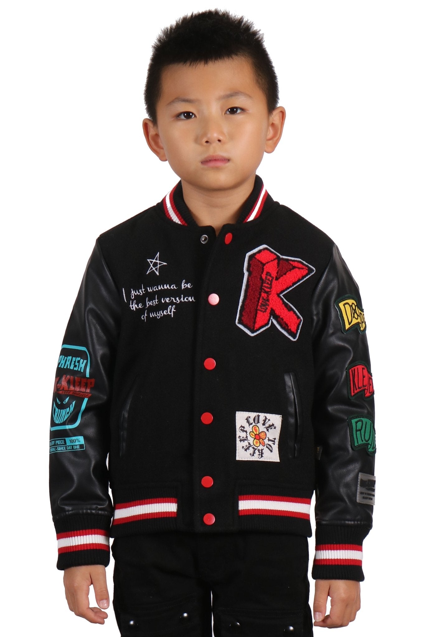 IRENE Kid's Varsity Jacket - Love to KleepKid's JacketKLEEPLove to Kleep