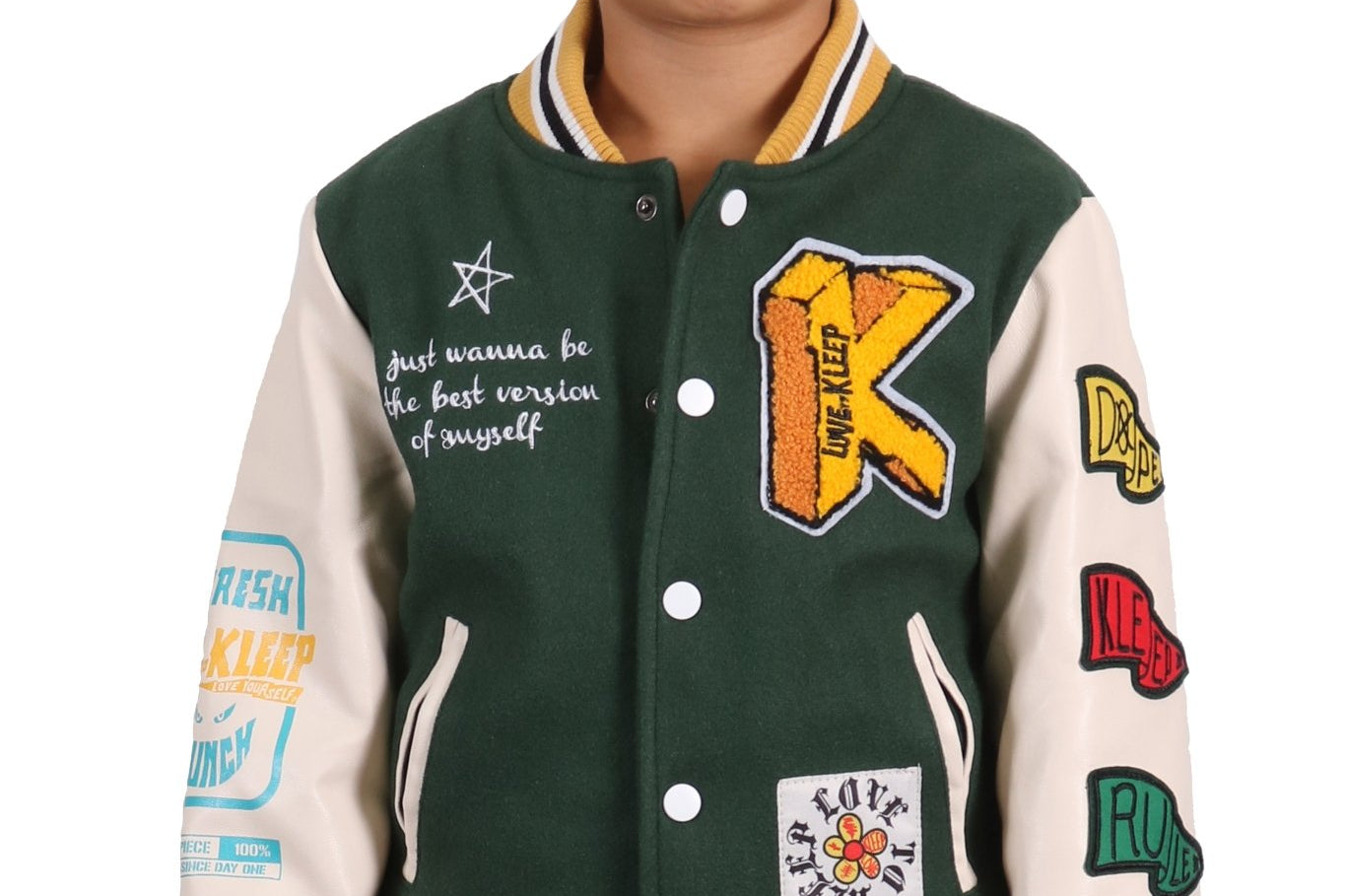 MORAINE Kid's Varsity Jacket - Love to KleepKid's JacketKLEEPLove to Kleep