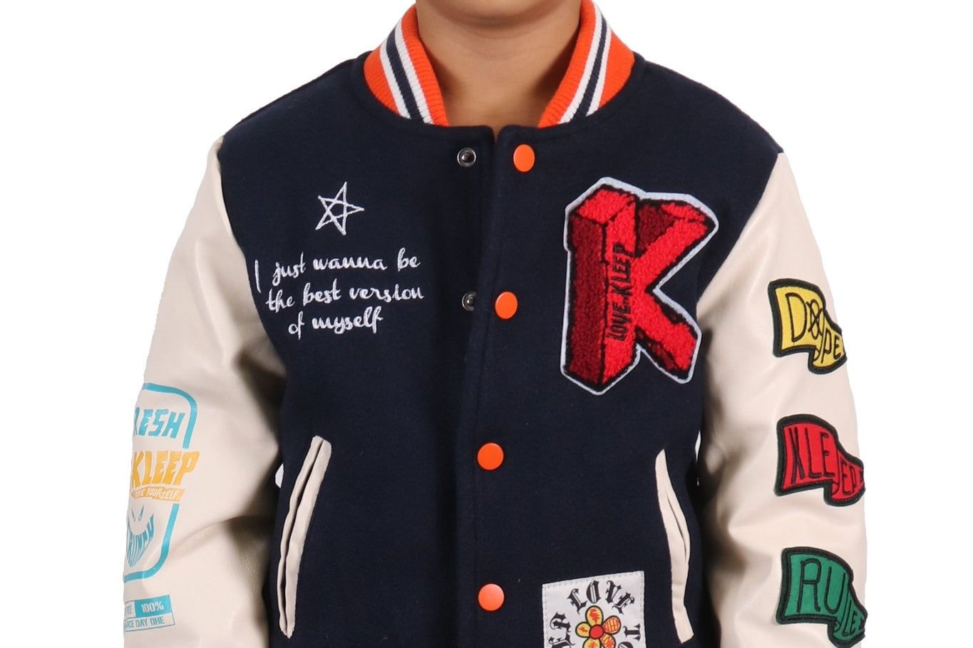 ODESSA Kid's Varsity Jacket - Love to KleepKid's JacketKLEEPLove to Kleep