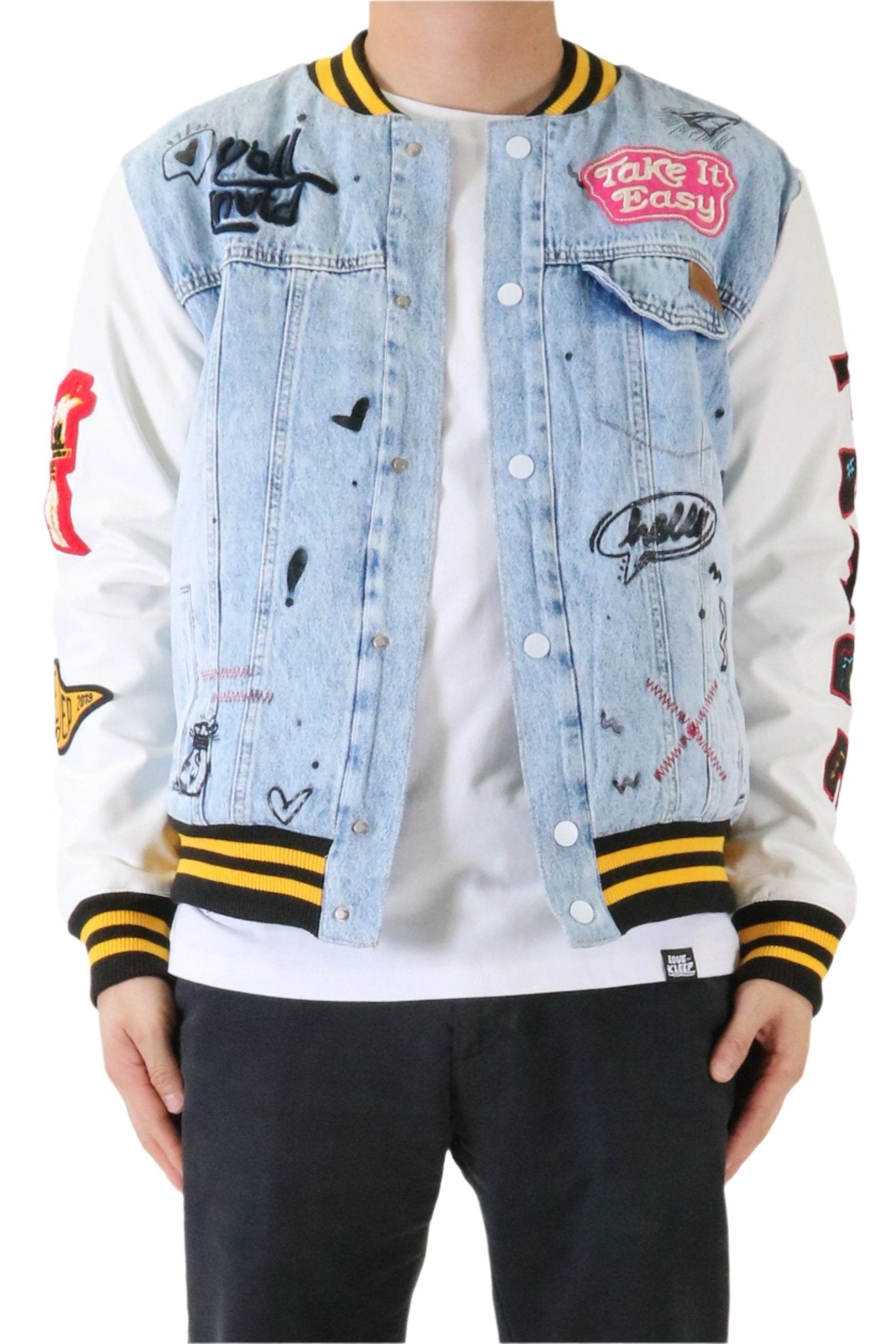 NEW NILA Padded Washing Denim Bomber Jacket – Love to Kleep