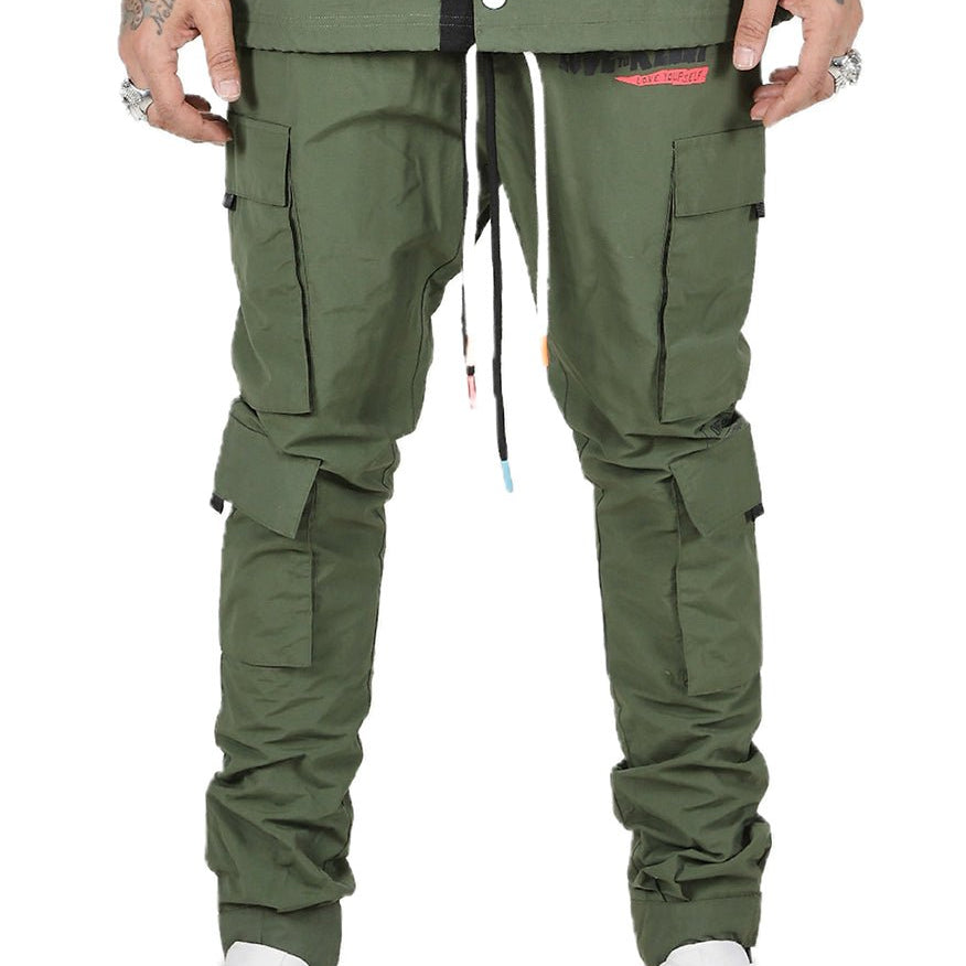 Anas Men's premium crispy nylon cargo jogger pants - Love to KleepMen's PantsKLEEPLove to Kleep