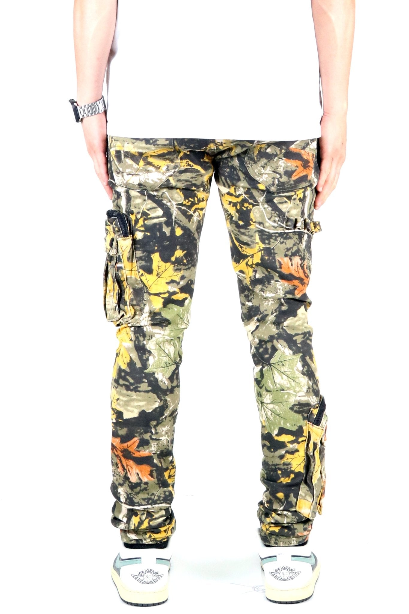 KANTA Men's premium twill forest camo pattern cargo pants. - Love to KleepMen's PantsKLEEPLove to Kleep