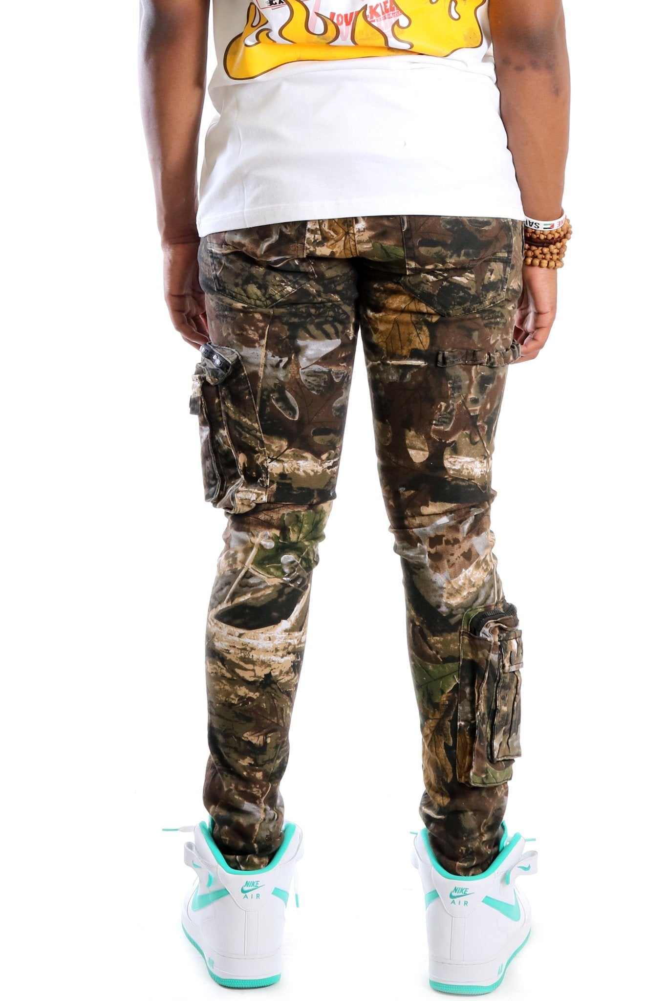 LOGAN Men's premium twill forest camo pattern cargo pants. - Love to KleepMen's PantsKLEEPLove to Kleep