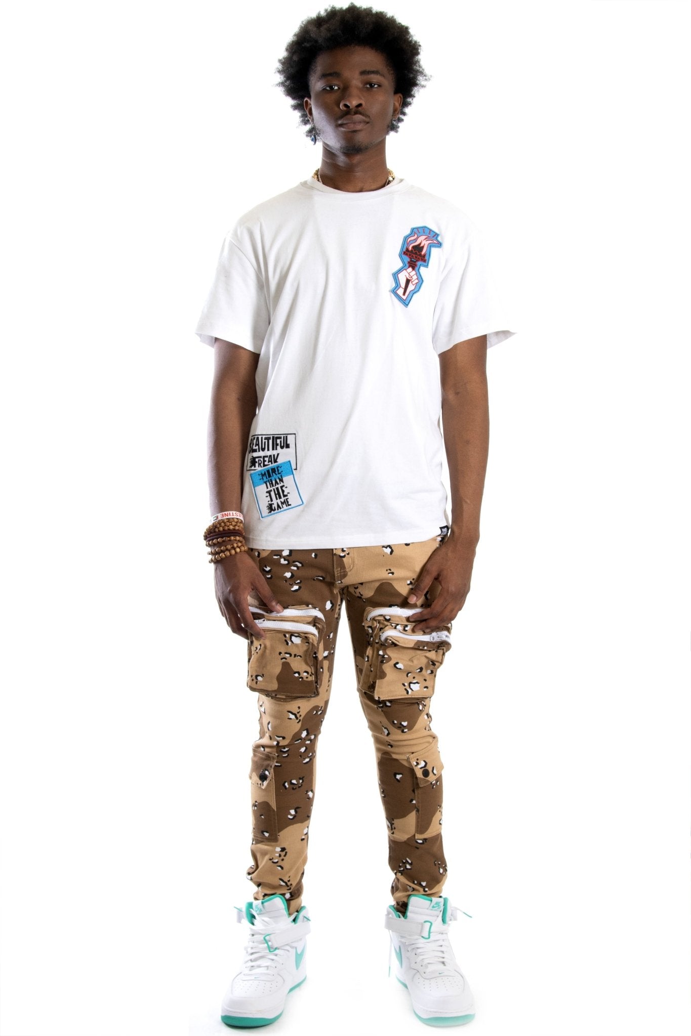 MONT Men's premium twill desert camo pattern cargo pants. - Love to KleepMen's PantsKLEEPLove to Kleep