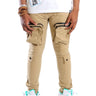 VENGE Men's premium twill khaki cargo pants. - Love to KleepMen's PantsKLEEPLove to Kleep