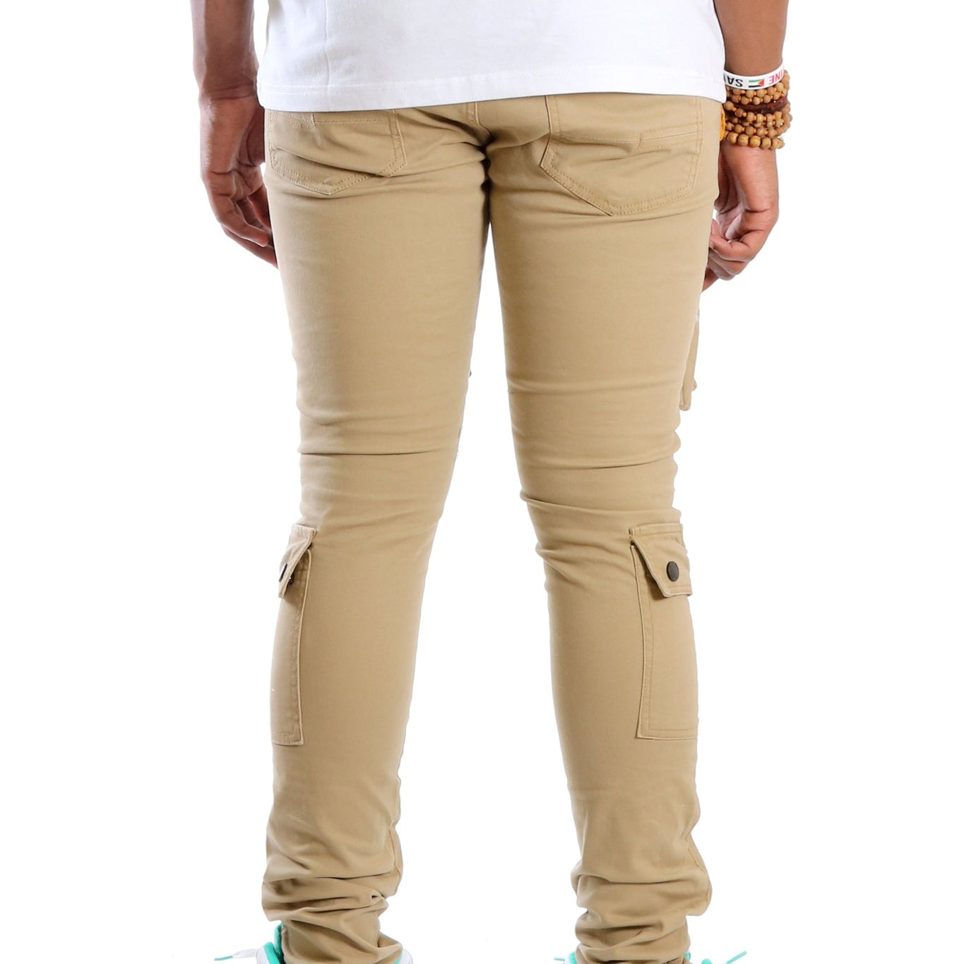 VENGE Men's premium twill khaki cargo pants. - Love to KleepMen's PantsKLEEPLove to Kleep