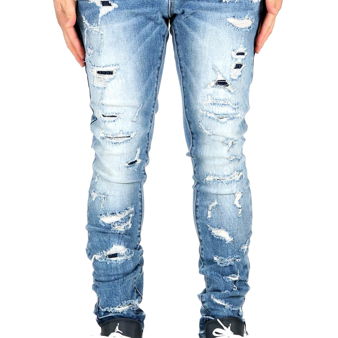 PINO Men's Premium Heavy Washed Skinny Denim Pants - Love to KleepMen's PantsKLEEPLove to Kleep