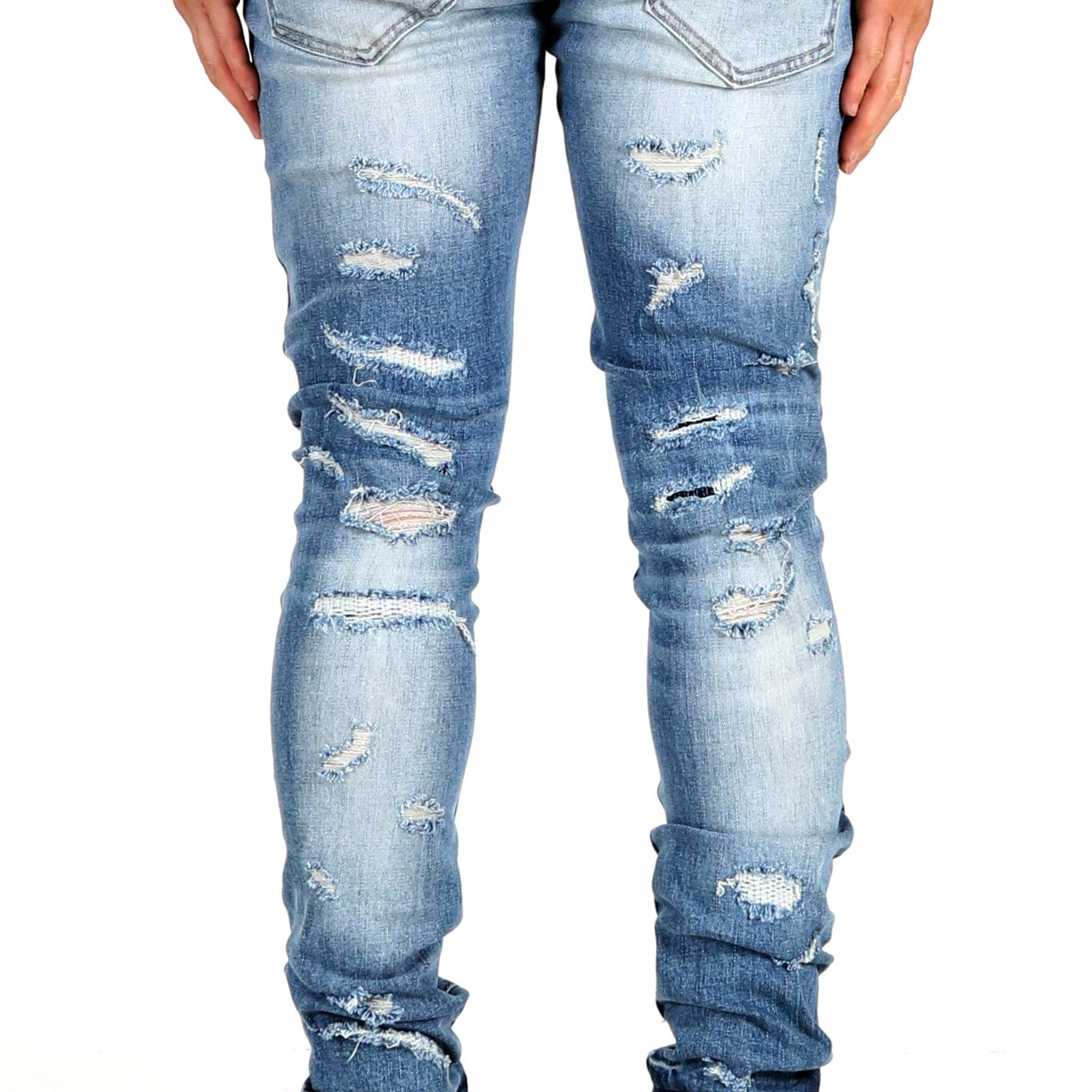 PINO Men's Premium Heavy Washed Skinny Denim Pants - Love to KleepMen's PantsKLEEPLove to Kleep