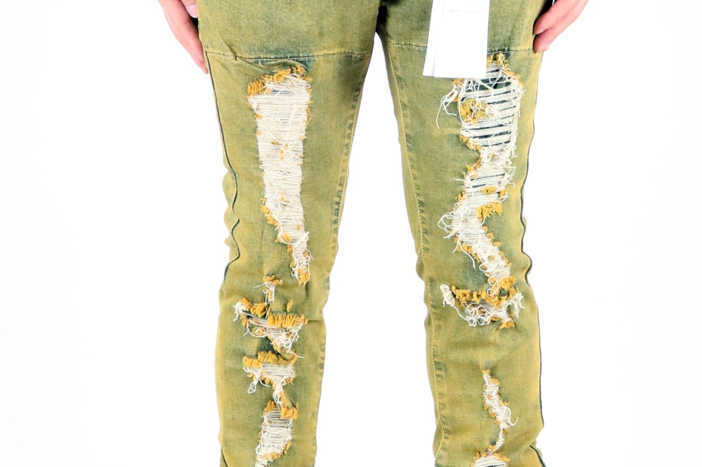 RON Men's Premium Heavy Washed Skinny Denim Pants - Love to KleepMen's PantsKLEEPLove to Kleep