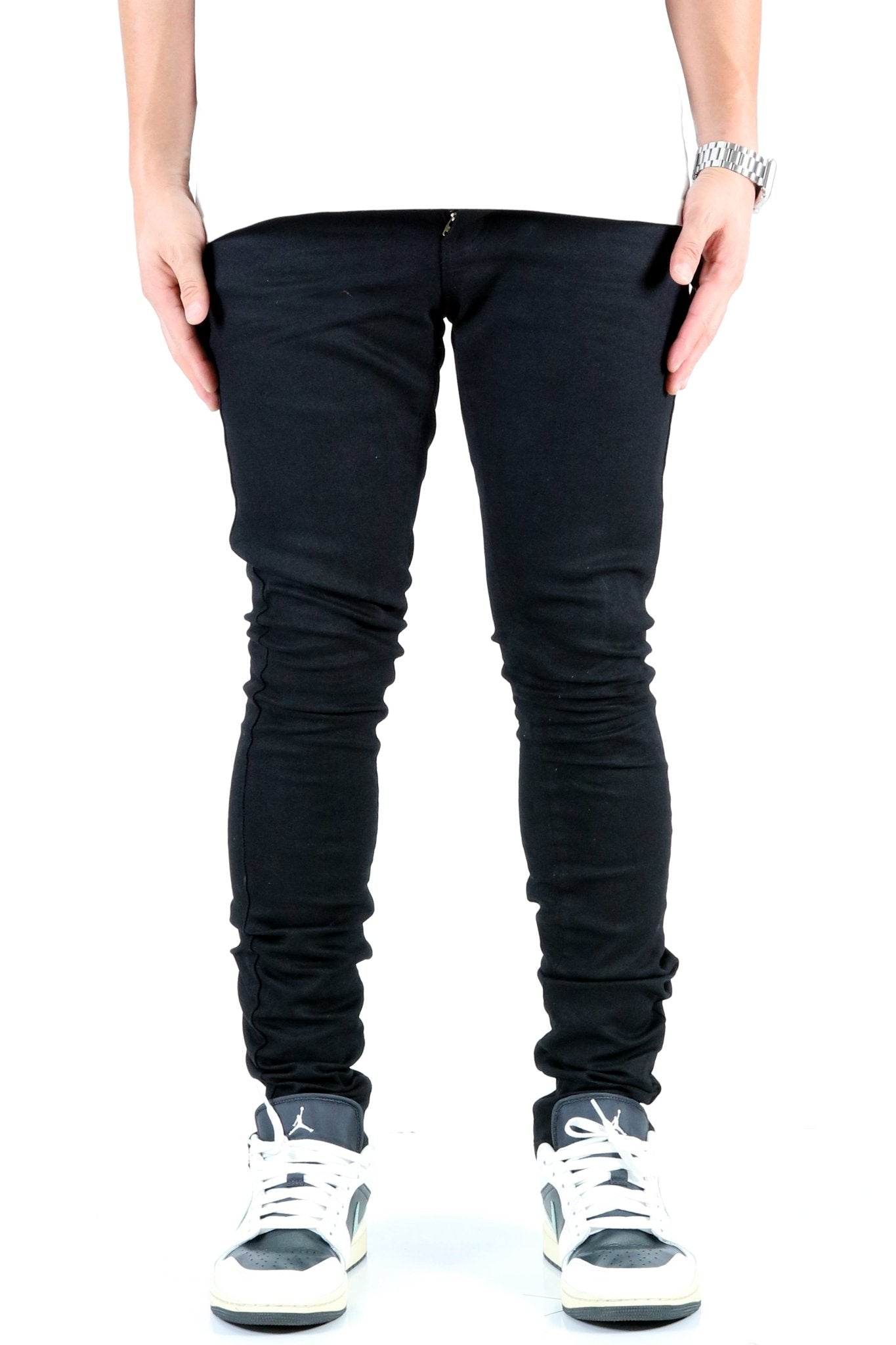 ALAN Men's Premium Wax Coated Skinny Denim Pants - Love to KleepMen's PantsKLEEPLove to Kleep