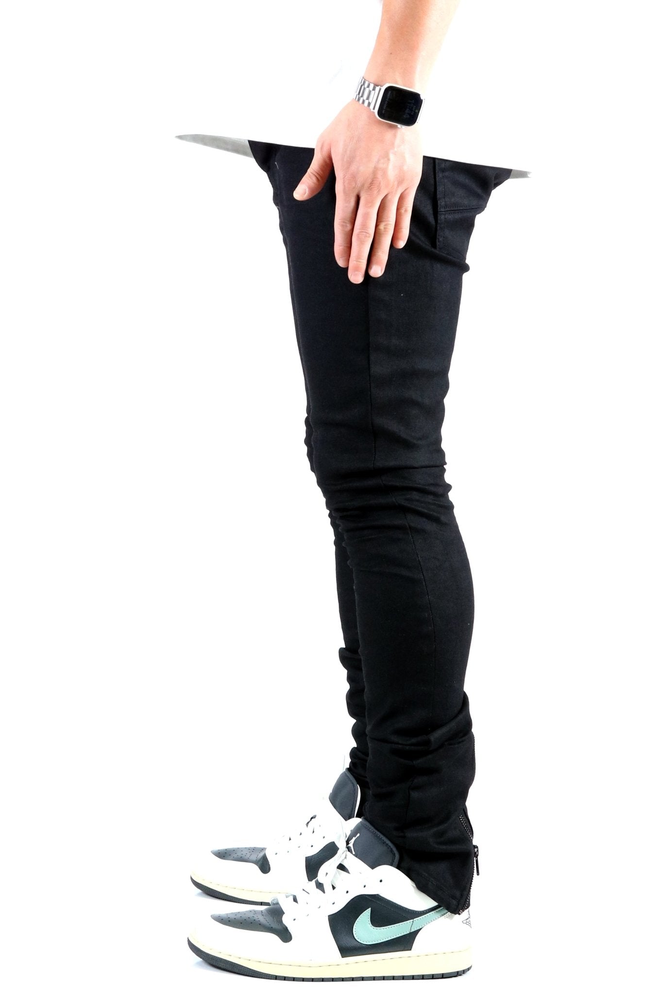 ALAN Men's Premium Wax Coated Skinny Denim Pants - Love to KleepMen's PantsKLEEPLove to Kleep