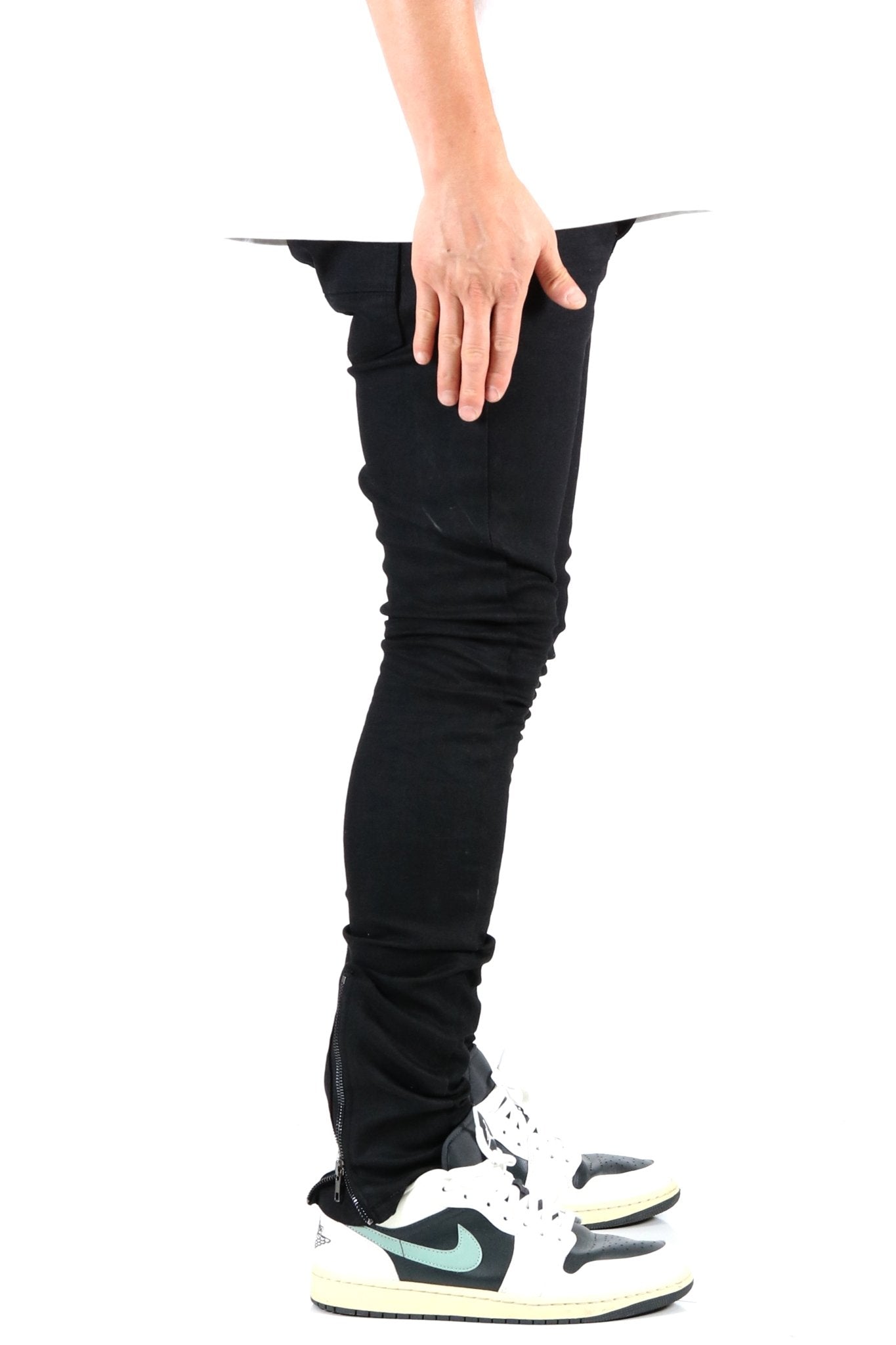 ALAN Men's Premium Wax Coated Skinny Denim Pants - Love to KleepMen's PantsKLEEPLove to Kleep