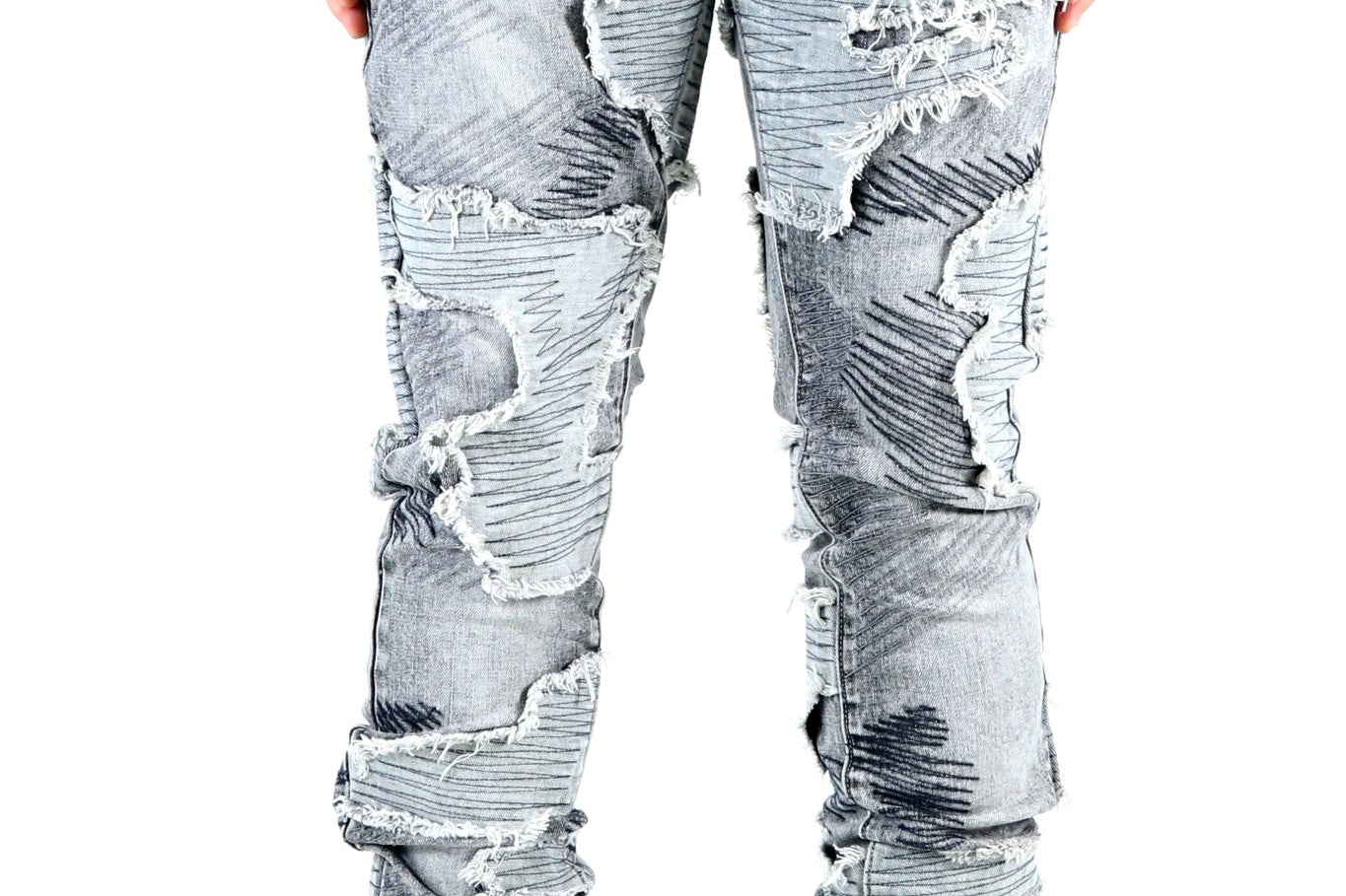 LIN Men's Premium Heavy Washed Skinny Denim Pants - Love to KleepMen's PantsKLEEPLove to Kleep