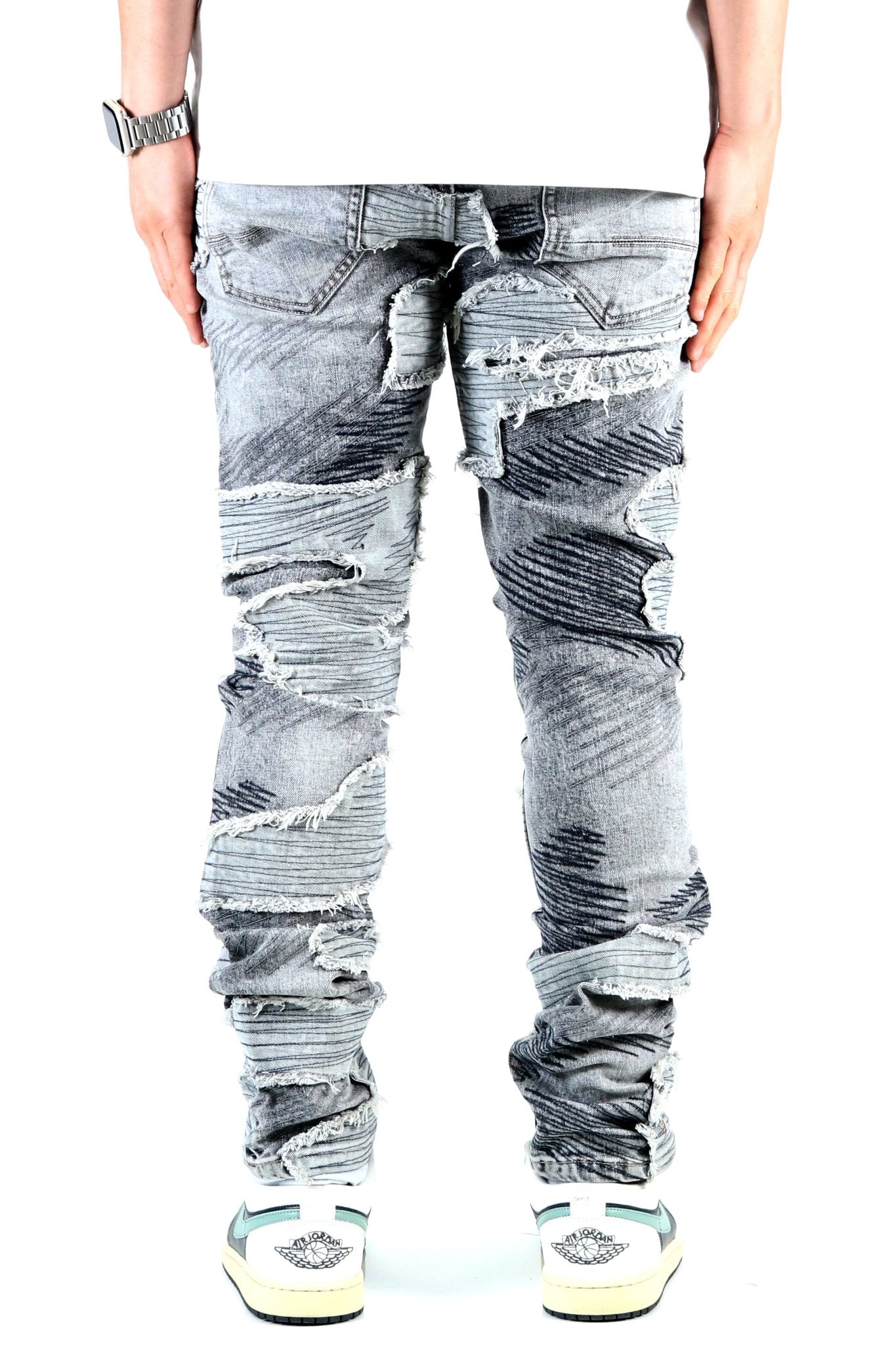 LIN Men's Premium Heavy Washed Skinny Denim Pants - Love to KleepMen's PantsKLEEPLove to Kleep