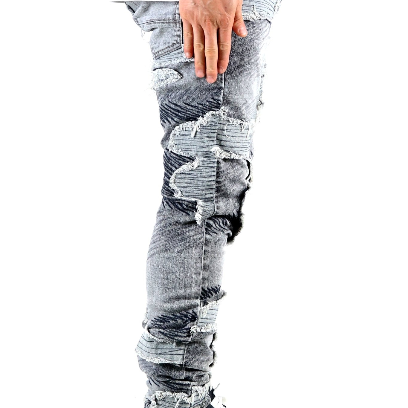 LIN Men's Premium Heavy Washed Skinny Denim Pants - Love to KleepMen's PantsKLEEPLove to Kleep