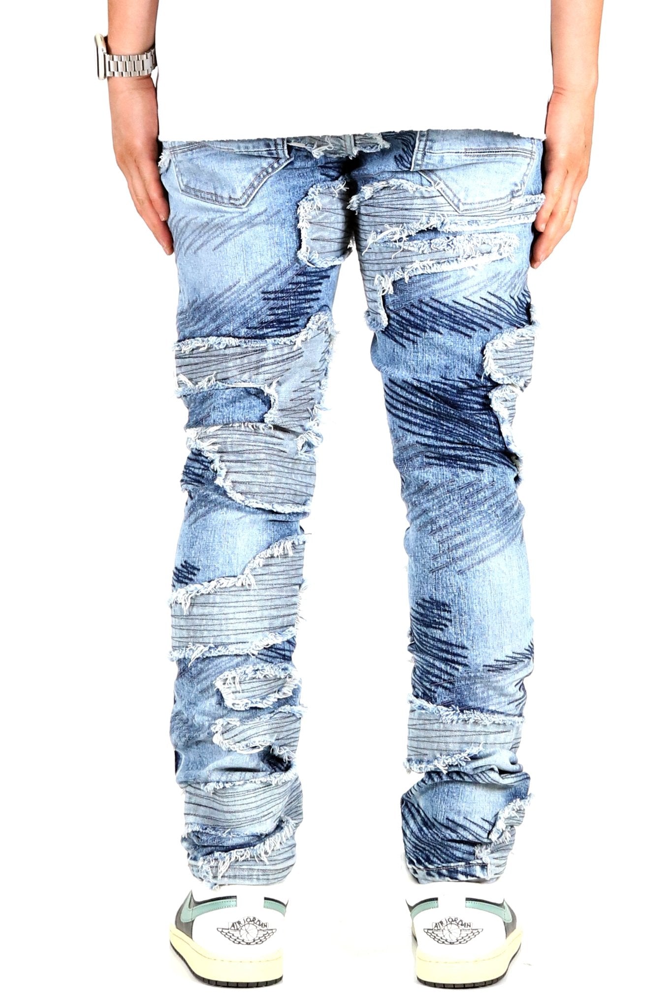 SPHERE Men's Premium Heavy Washed Skinny Denim Pants - Love to KleepMen's PantsKLEEPLove to Kleep