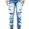 SAVAGE Men's Premium Heavy Washed Skinny Denim Pants - Love to KleepMen's PantsKLEEPLove to Kleep