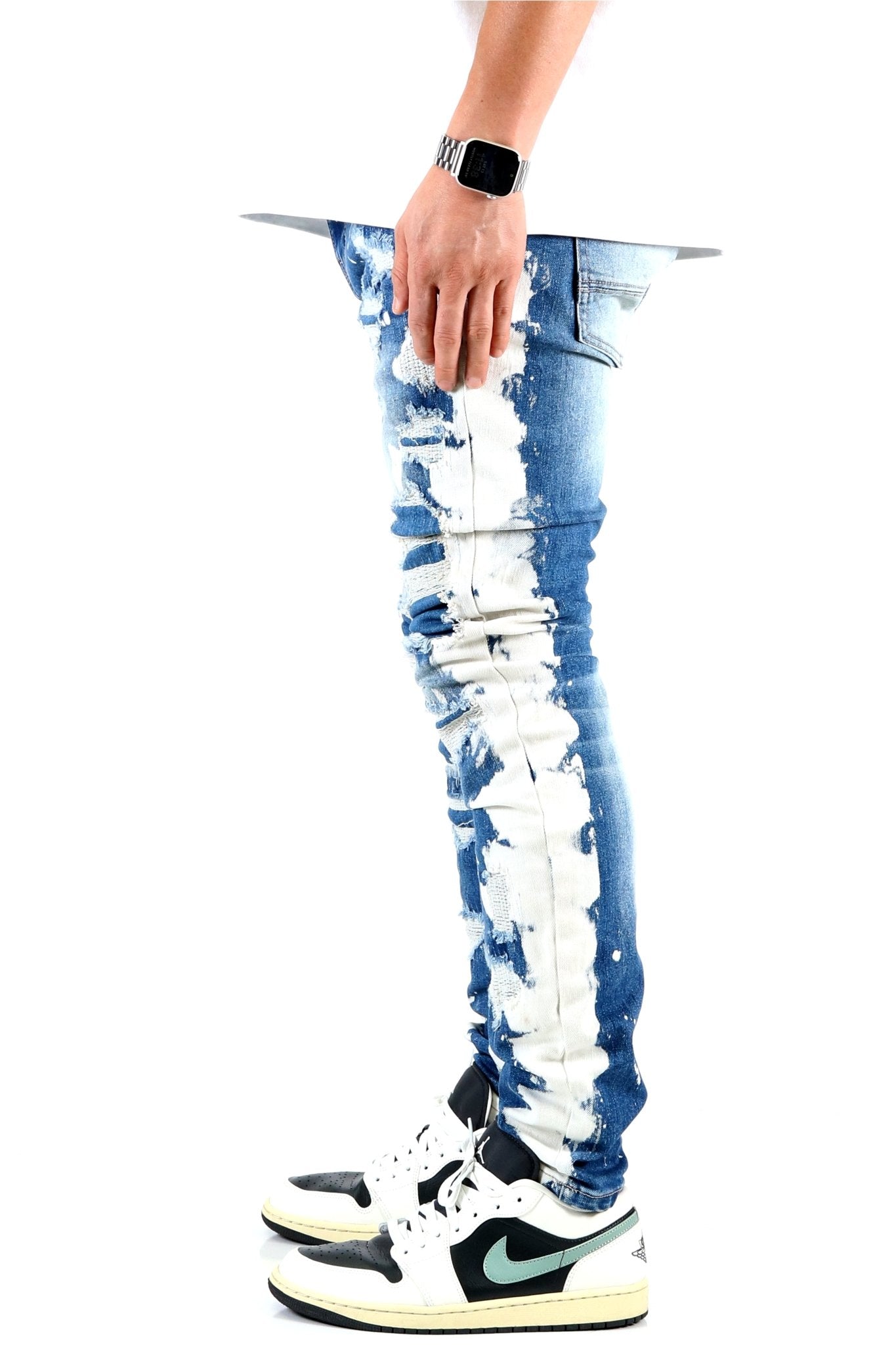 SAVAGE Men's Premium Heavy Washed Skinny Denim Pants - Love to KleepMen's PantsKLEEPLove to Kleep