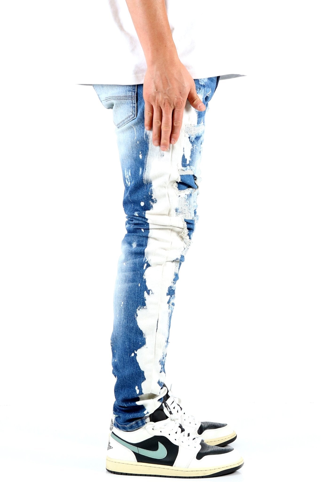 SAVAGE Men's Premium Heavy Washed Skinny Denim Pants – Love to Kleep