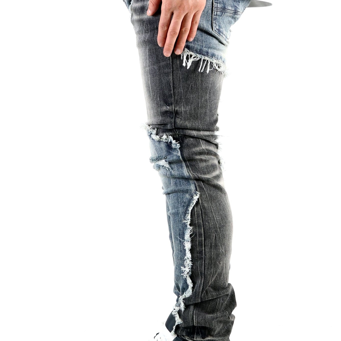 TOTE Men's Premium Heavy Washed Skinny Denim Pants - Love to KleepMen's PantsKLEEPLove to Kleep