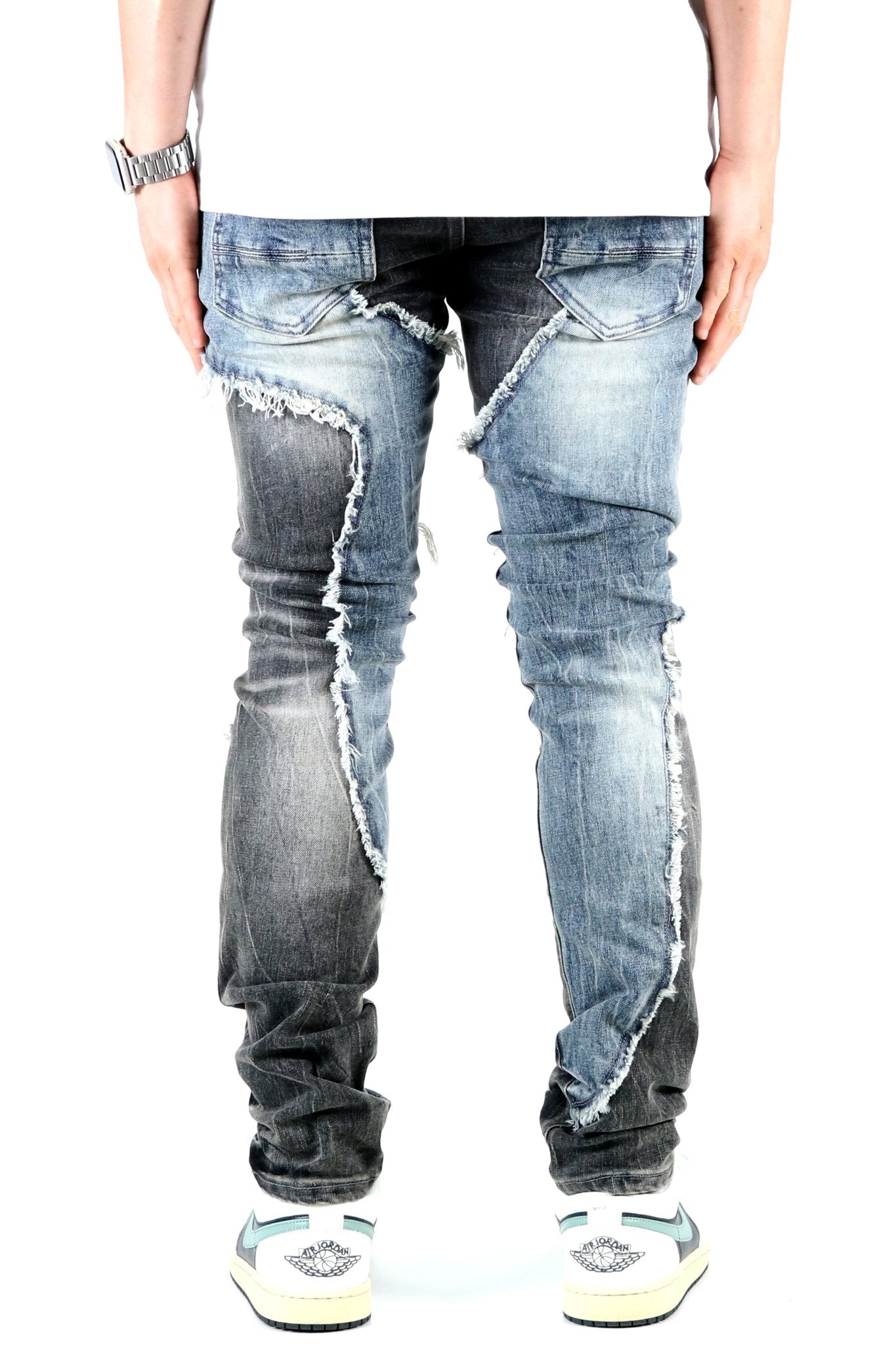 TOTE Men's Premium Heavy Washed Skinny Denim Pants - Love to KleepMen's PantsKLEEPLove to Kleep