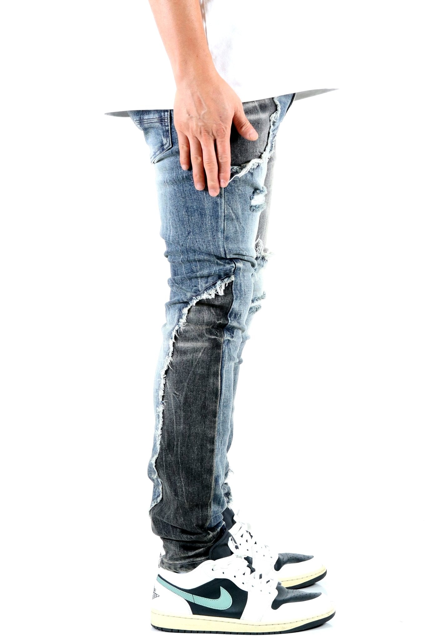 TOTE Men's Premium Heavy Washed Skinny Denim Pants - Love to KleepMen's PantsKLEEPLove to Kleep