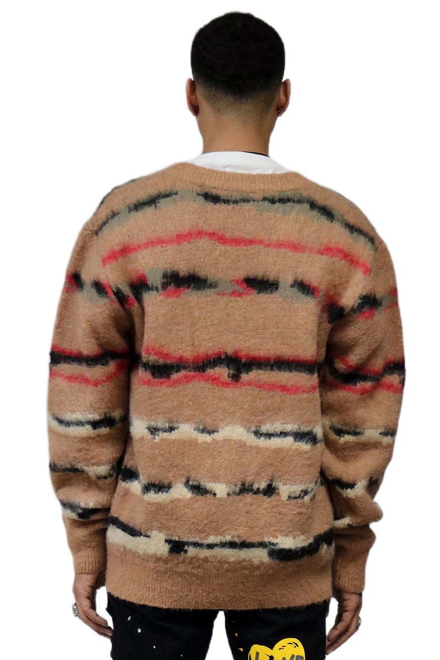 HUBBARD Men's premium sweater cardigan with embroidery & patches - Love to KleepMen's CardiganKLEEPLove to Kleep