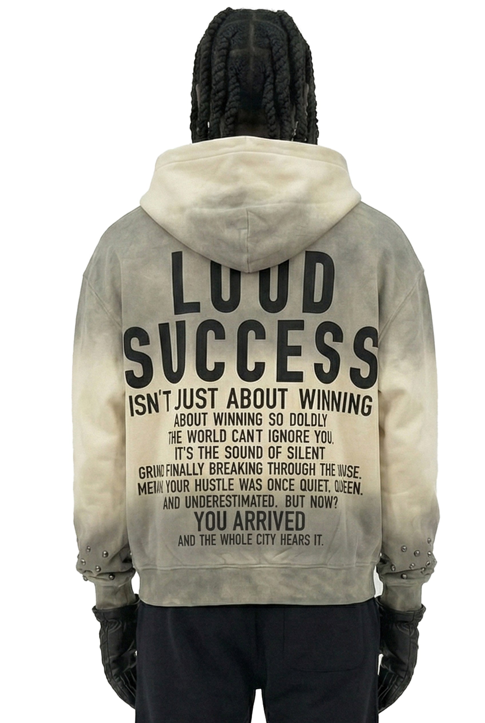 NEW NOEL French Terry Long Sleeve Crop Top Full Zip Hoodie – Love