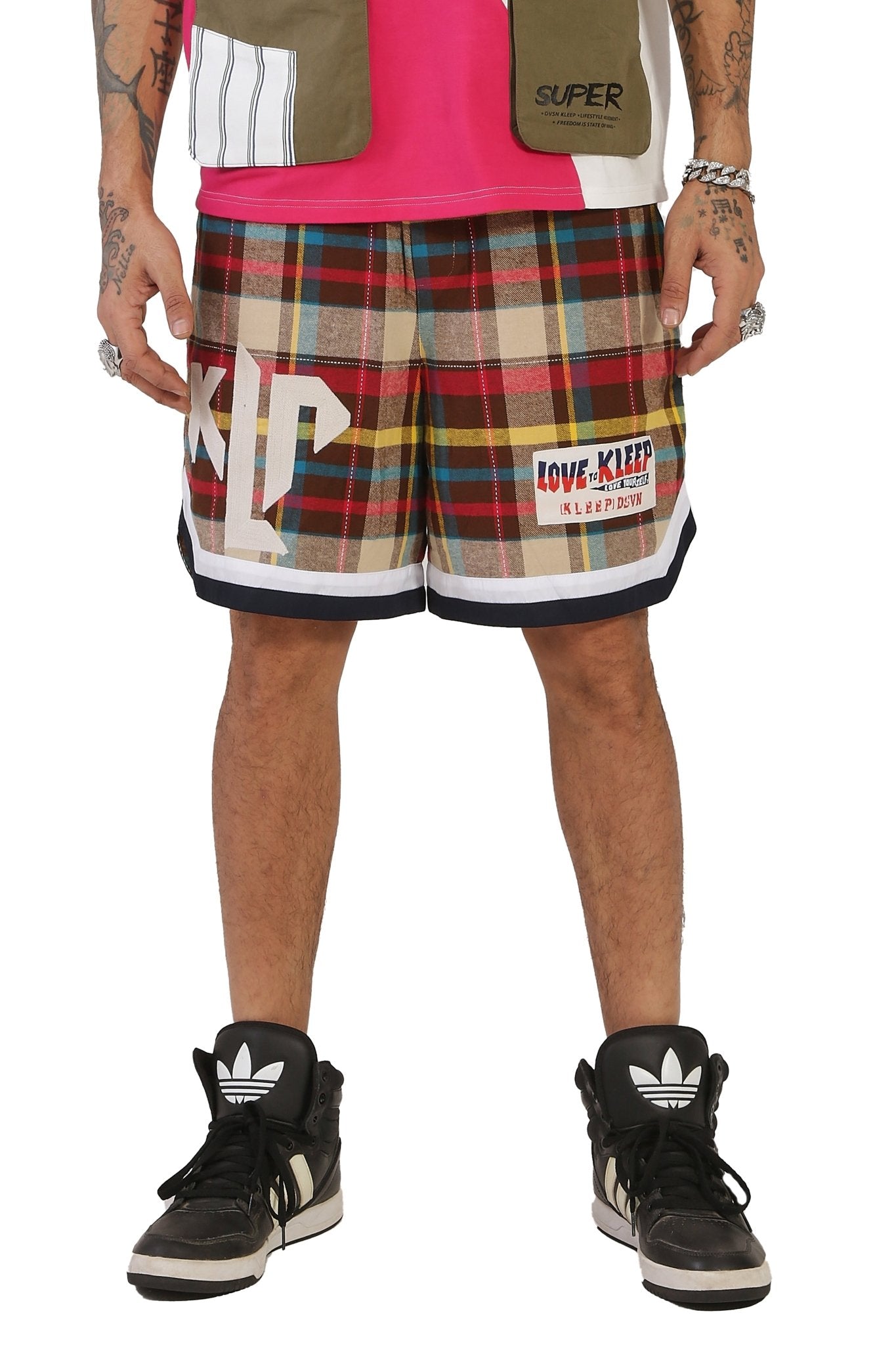 Bijou Men's Plaid Short Pants - Love to KleepMen's Short PantsKLEEPLove to Kleep