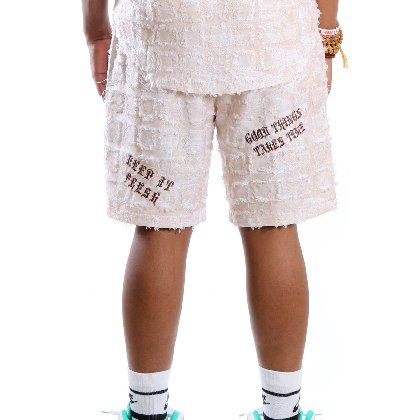 BATCH Men's ripped & repaired short pants - Love to KleepMen's Short PantsKLEEPLove to Kleep