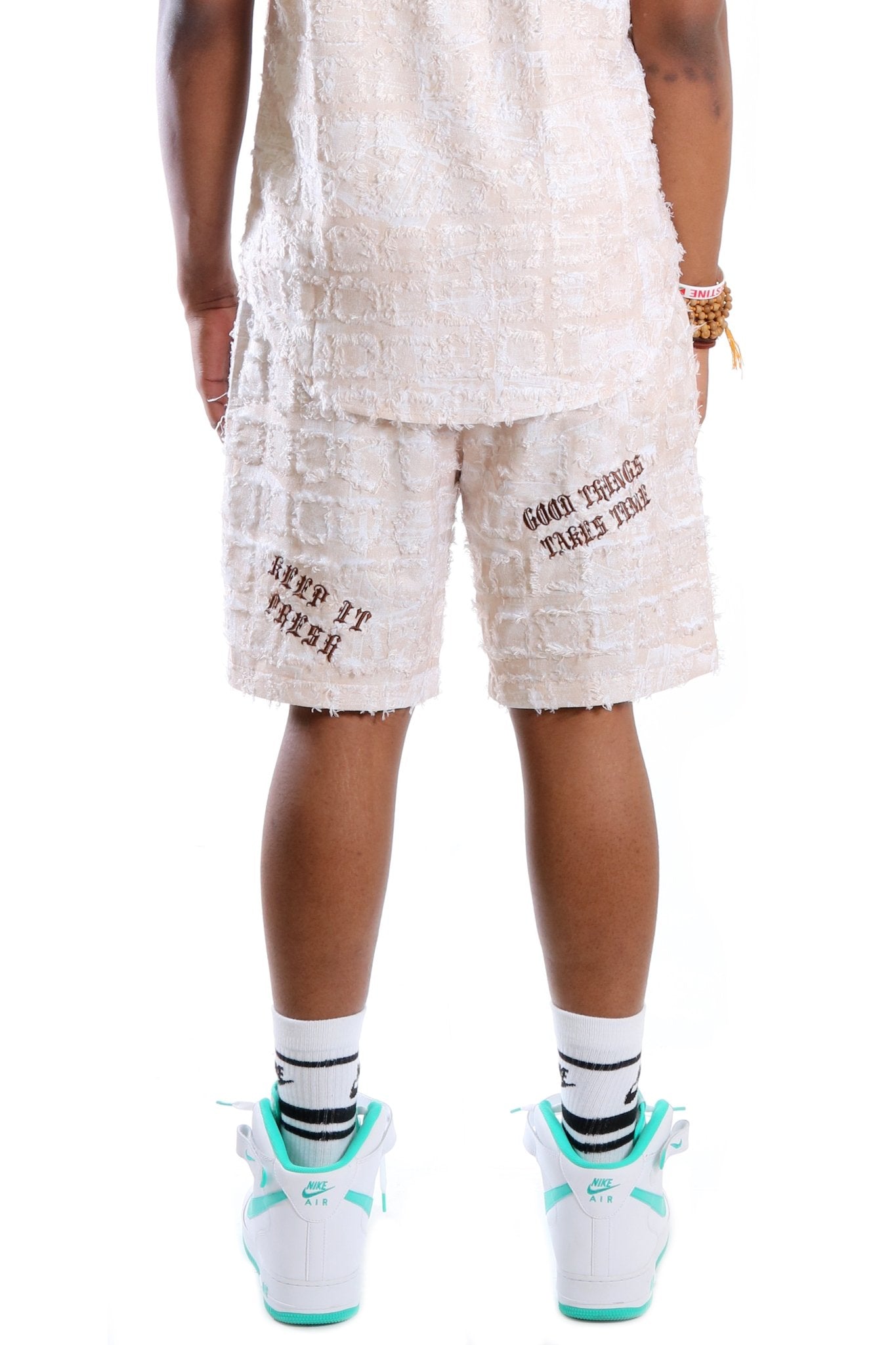 BATCH Men's ripped & repaired short pants - Love to KleepMen's Short PantsKLEEPLove to Kleep