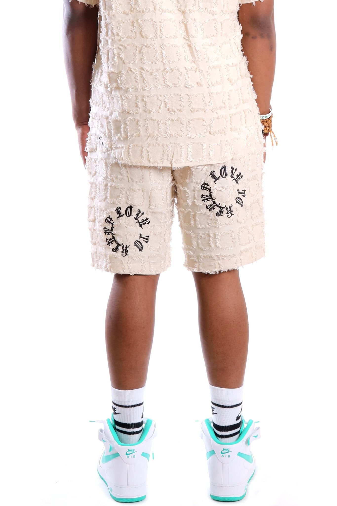 Earth Men's ripped & repaired short pants - Love to KleepMen's Short PantsKLEEPLove to Kleep