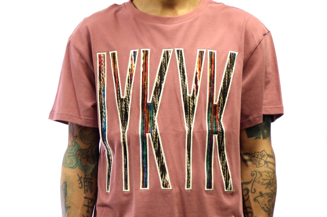 BRENT Men's IYKYK emb lettering plum cotton short sleeve tee - Love to KleepMen's TeeKLEEPLove to Kleep