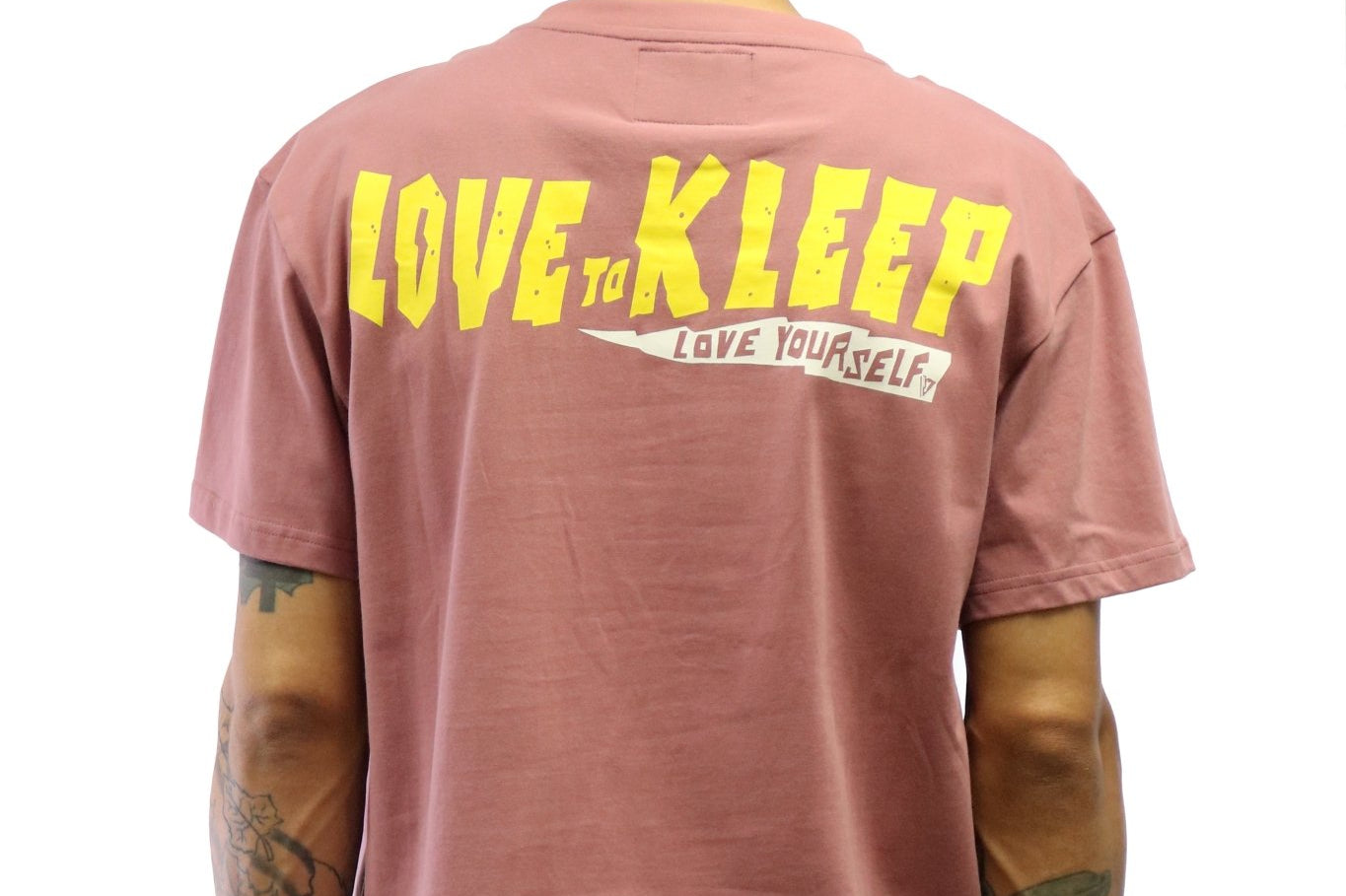 BRENT Men's IYKYK emb lettering plum cotton short sleeve tee - Love to KleepMen's TeeKLEEPLove to Kleep