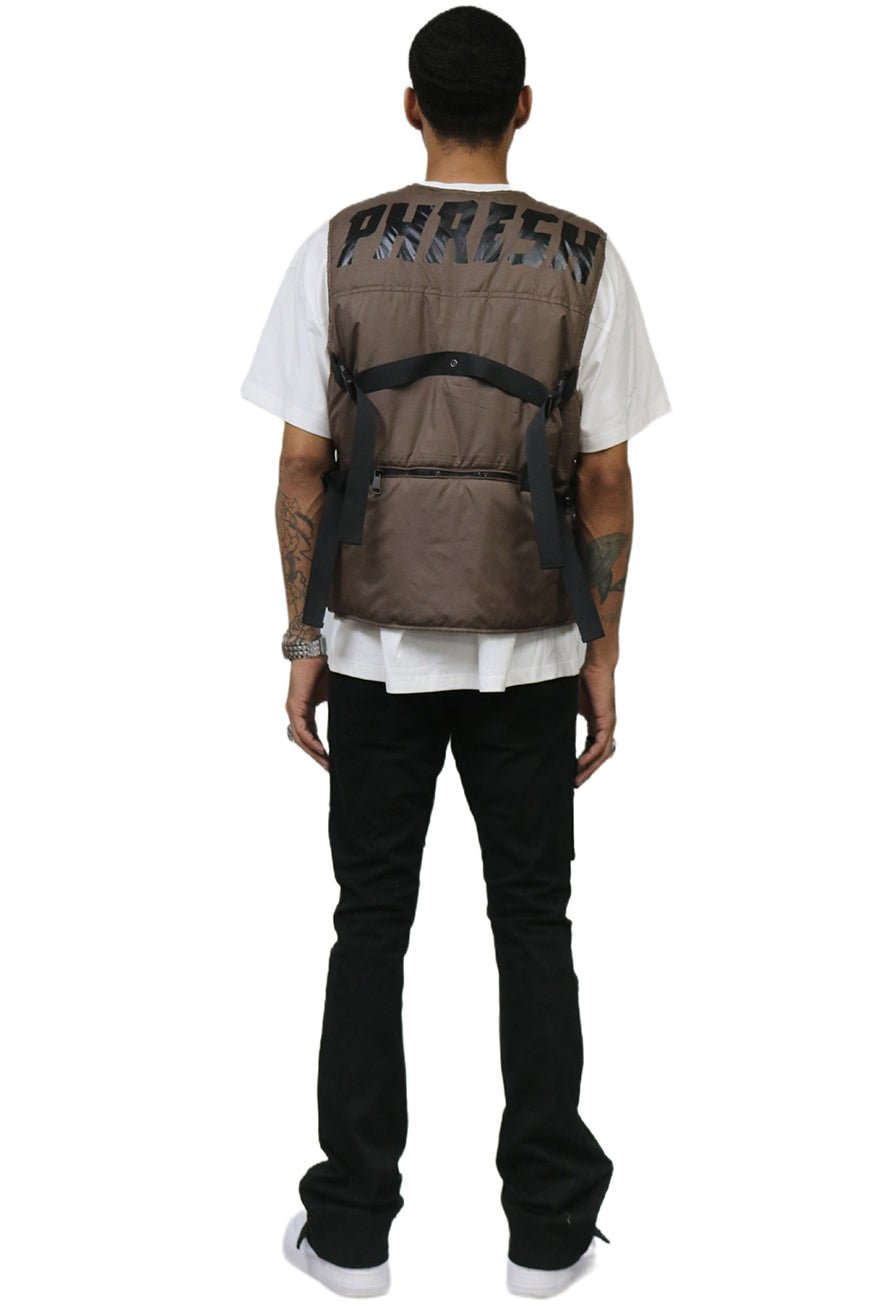 HAZEL Men's premium cire padded vest with functional tape and multi pocket - Love to KleepMen's JacketKLEEPLove to Kleep