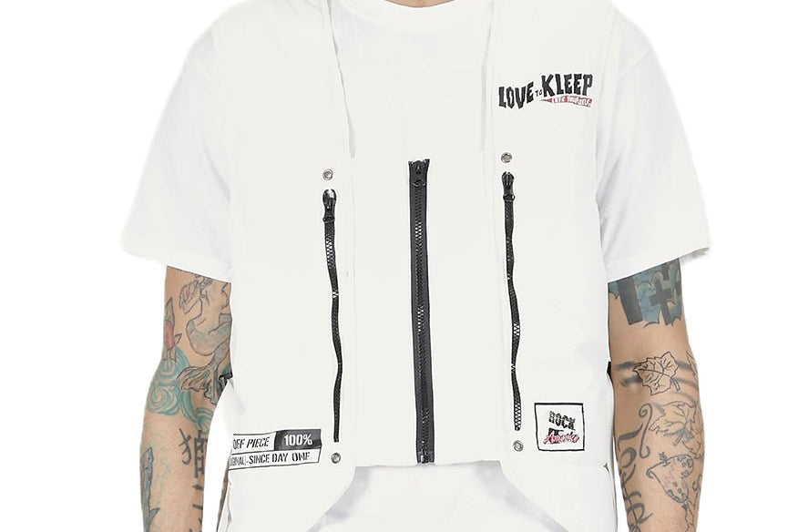 REAGAN Men's premium cire padded vest with functional tape and multi pocket - Love to KleepMen's JacketKLEEPLove to Kleep