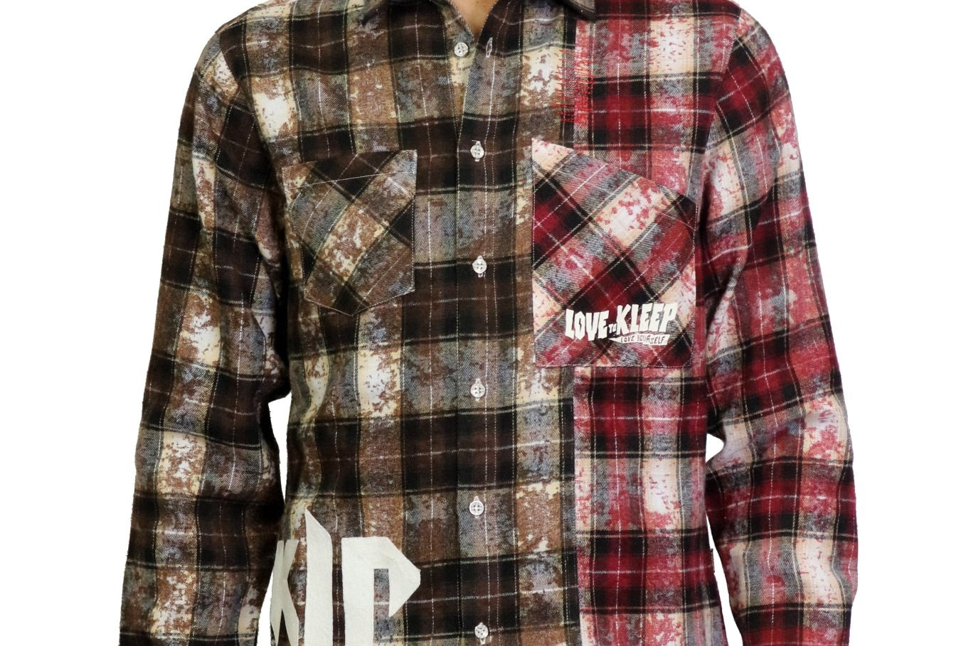 GRESI Men's premium flannel button down shirt - Love to KleepMen's ShirtKLEEPLove to Kleep