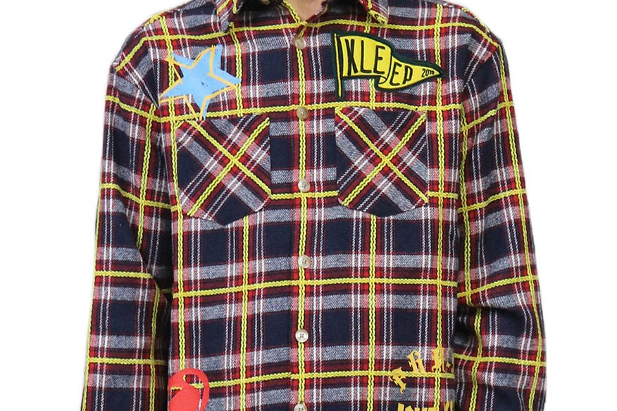 NOVA Men's flannel button down shirt - Love to KleepMen's ShirtKLEEPLove to Kleep