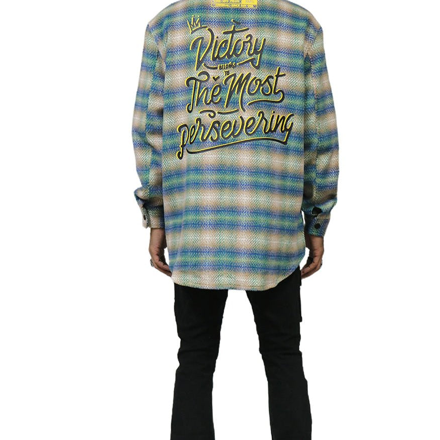 LAWN Men's Oversize Heavy Flannel Outer Shirket - Love to KleepMen's Heavy Flannel Oversize Outer ShirtKLEEPLove to Kleep