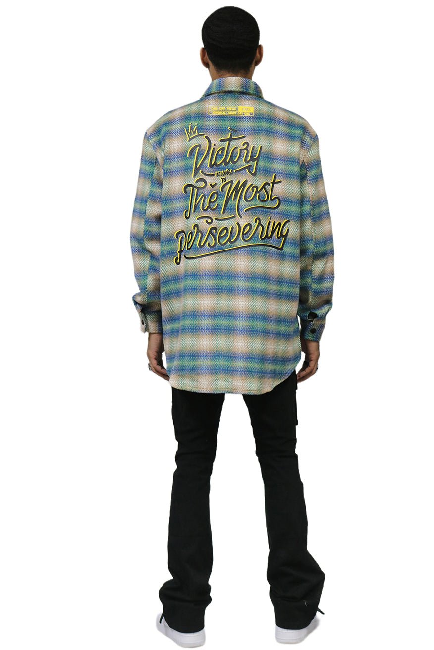 LAWN Men's Oversize Heavy Flannel Outer Shirket - Love to KleepMen's Heavy Flannel Oversize Outer ShirtKLEEPLove to Kleep