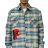 LAWN Men's Oversize Heavy Flannel Outer Shirket - Love to KleepMen's Heavy Flannel Oversize Outer ShirtKLEEPLove to Kleep