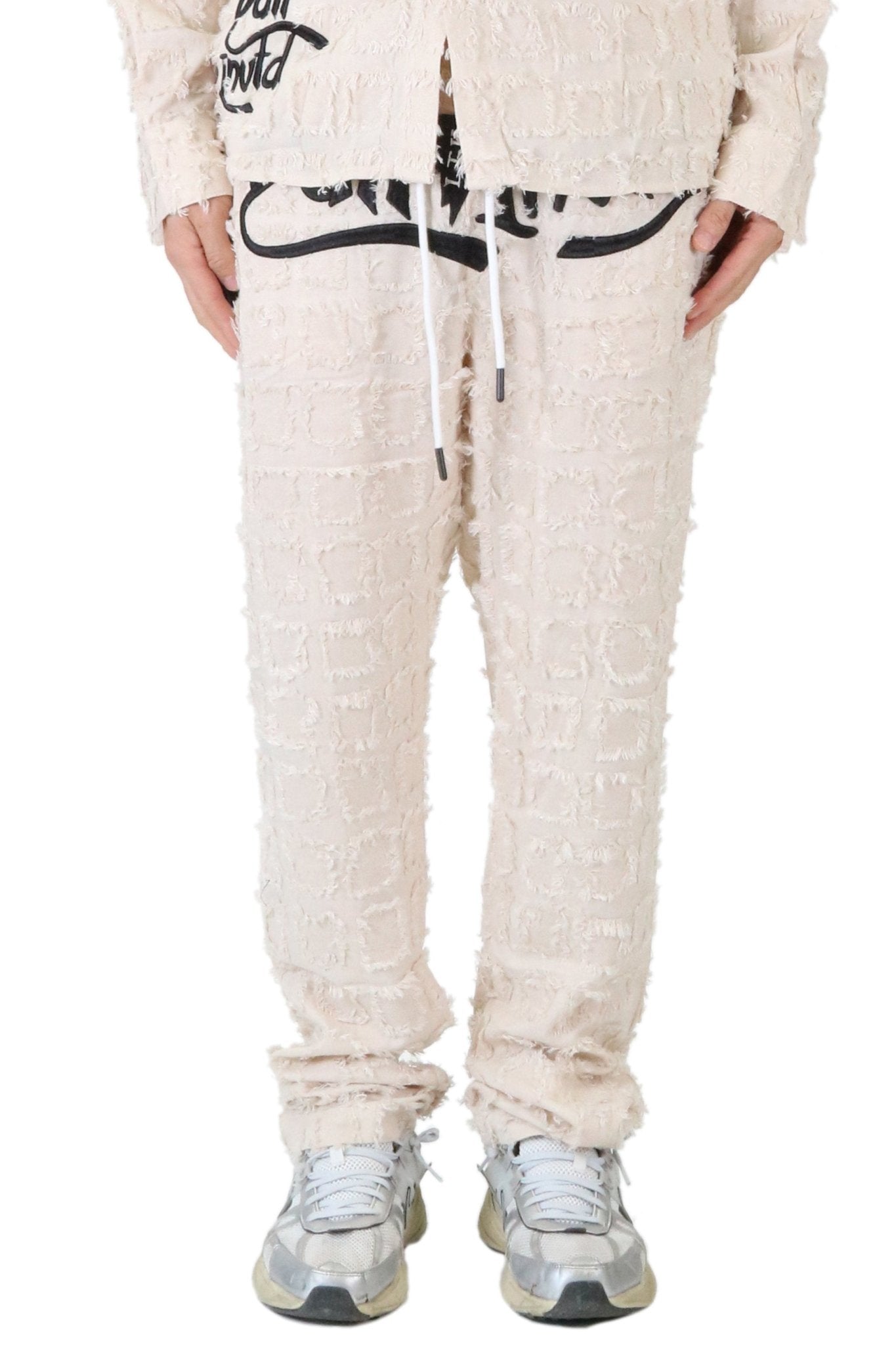 Earth Men's ripped & repaired long pants - Love to KleepMen's Short PantsKLEEPLove to Kleep