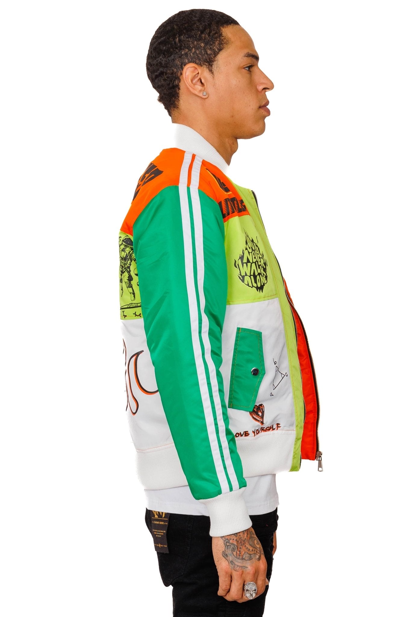 BRUNA Padded Bomber Jacket – Love to Kleep