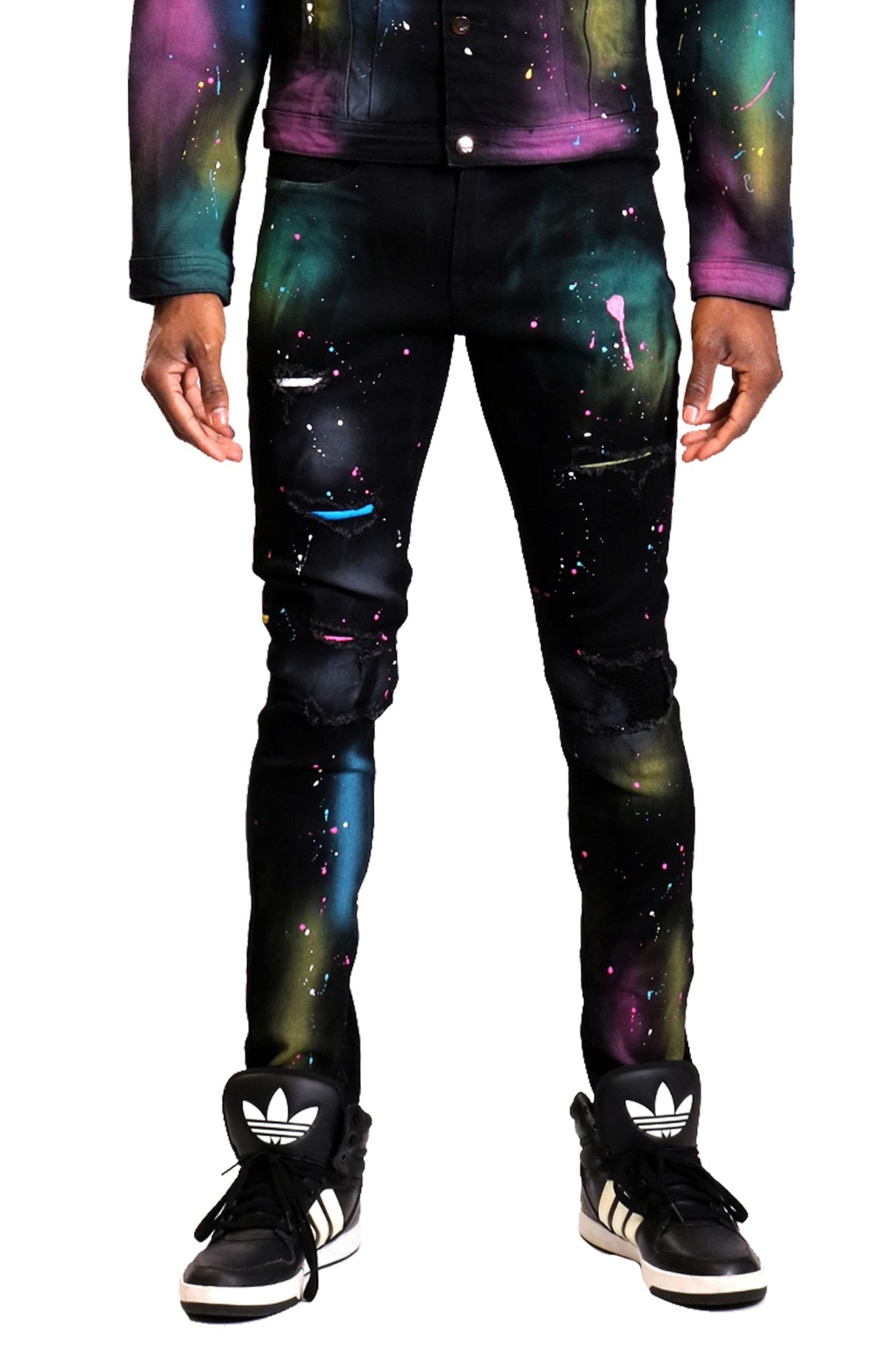 Galaxy Washed Skinny Denim Pants - Love to KleepMen's PantsKLEEPLove to Kleep