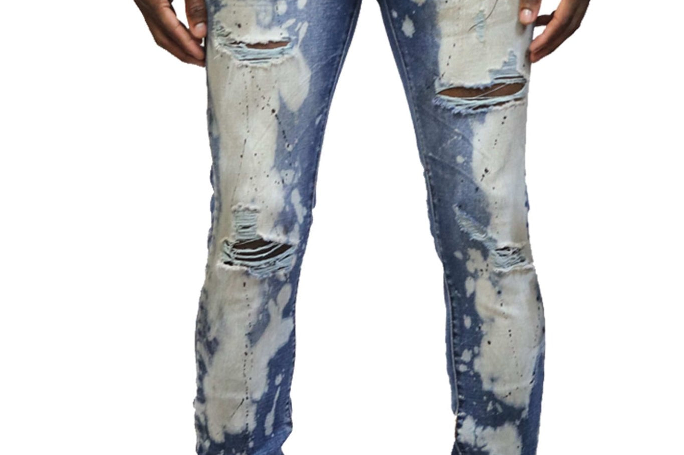 Moss Washed Skinny Denim Pants - Love to KleepMen's PantsKLEEPLove to Kleep