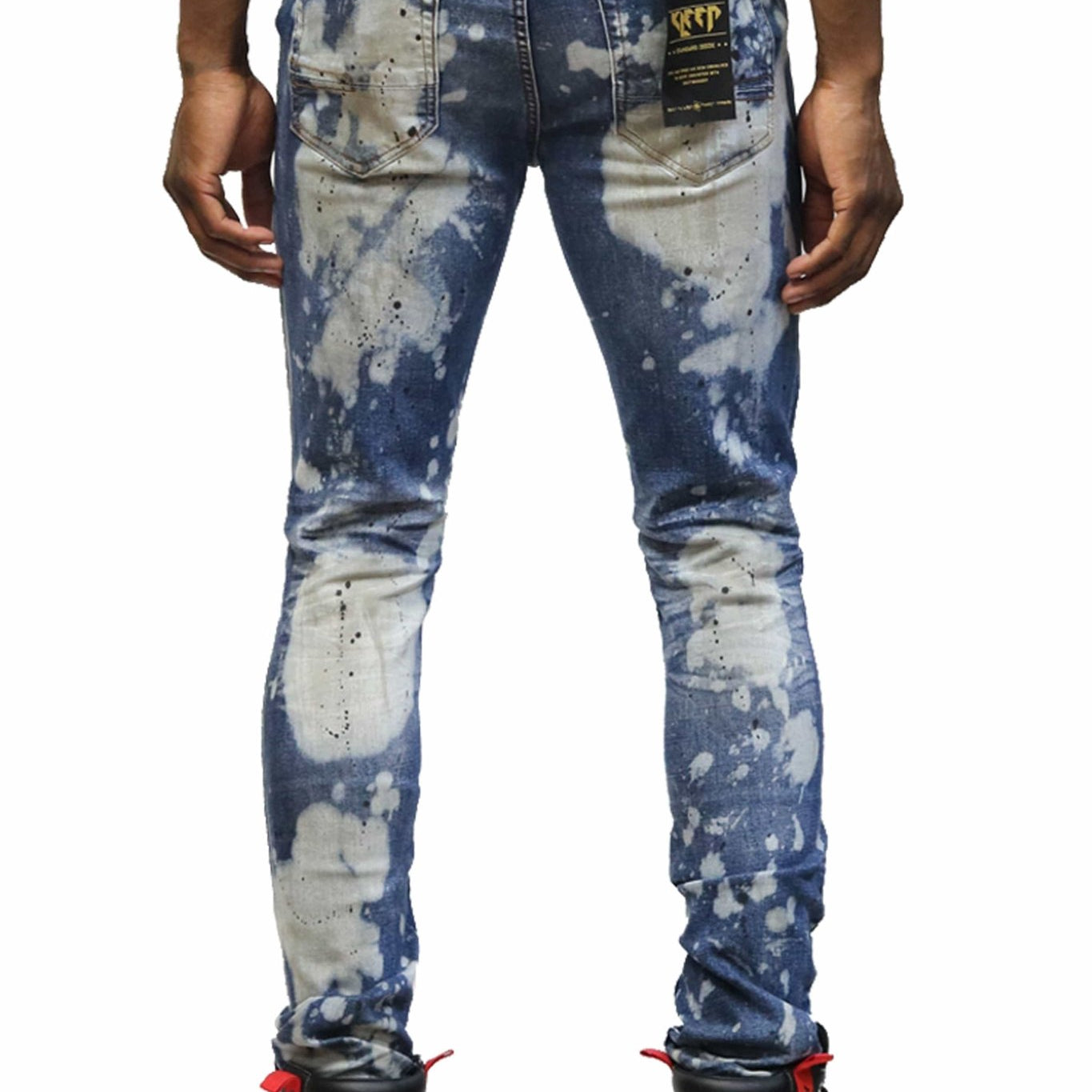 Moss Washed Skinny Denim Pants - Love to KleepMen's PantsKLEEPLove to Kleep