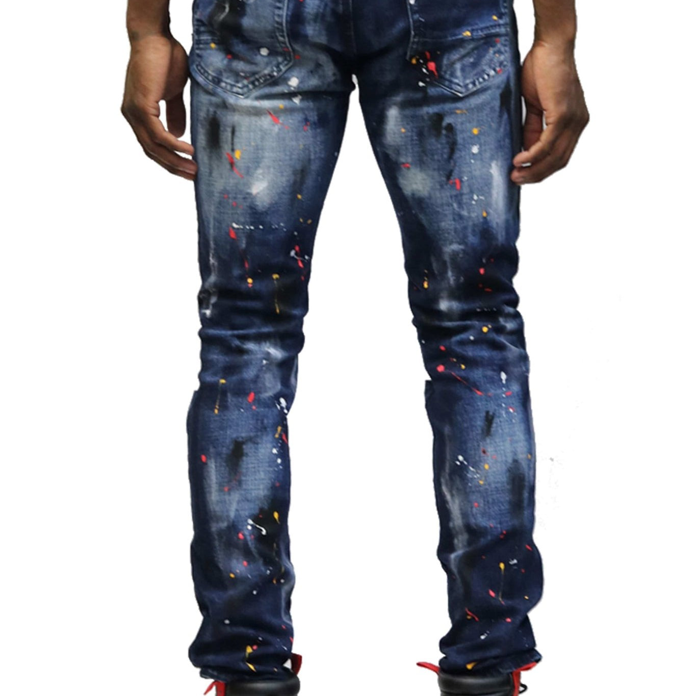 New Peppertone Washed Skinny Denim Pants - Love to KleepMen's PantsKLEEPLove to Kleep