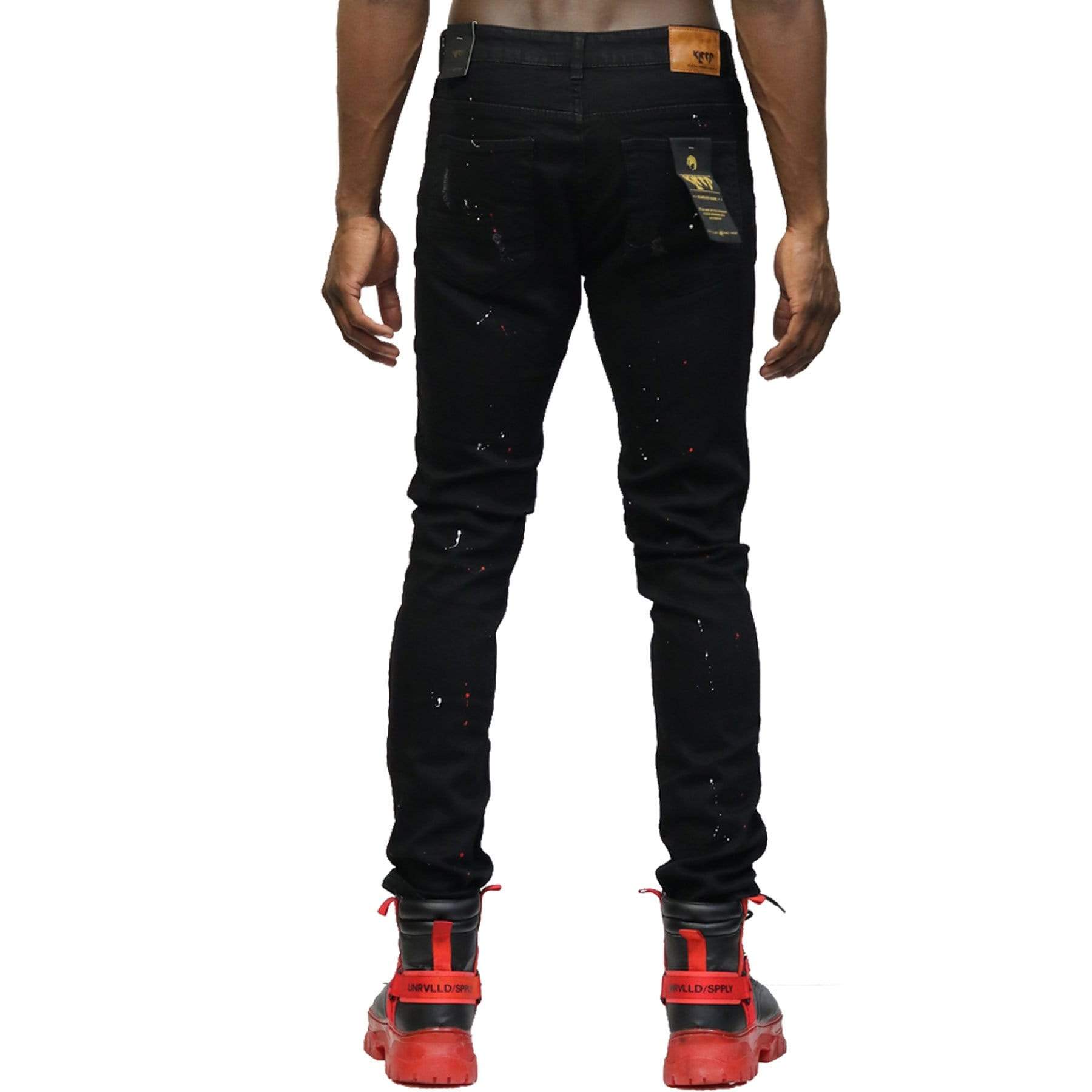 Nitro Washed Skinny Denim Pants - Love to KleepMen's PantsKLEEPLove to Kleep